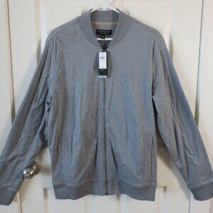 NWT Banana Republic Luxe Touch Performance Lined Jacket Men's Size L Full Zip